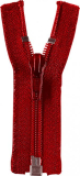 Reißverschluss rot 40cm - teilbar Reißverschluss rot 40cm - teilbar