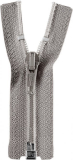 Reißverschluss grau 45cm - teilbar Reißverschluss grau 45cm - teilbar