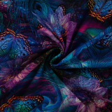 Baumwolljersey -Schmetterlinge