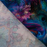 Baumwolljersey -Schmetterlinge