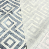 S&W • Deko Baumwolle Canvas Rauten/Marmor