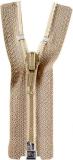 Reißverschluss beige 55cm - teilbar Reißverschluss beige 55cm - teilbar