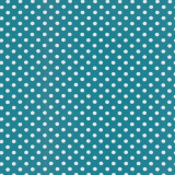 Verena Jersey Tupfen 1cm Petrol