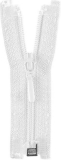 Reißverschluss weiß 60cm - teilbar