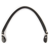 Taschengriff Kunstleder schwarz 50cm