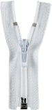 Reißverschluss weiß 65cm - teilbar Reißverschluss weiß 65cm - teilbar