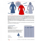 AnniNanni - Papierschnittmuster - Mini- Kuschelkleid - Mädchen AnniNanni - Papierschnittmuster - Mini- Kuschelkleid - Mädchen