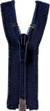 Reißverschluss marine 80cm - teilbar