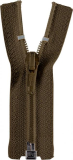 Reißverschluss olive 80cm - teilbar