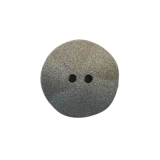 Kunststoffknopf 20mm 2 Loch mausgrau, grau