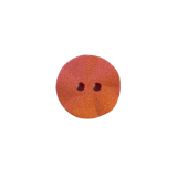 Kunststoffknopf 15mm 2 Loch rosa, orange
