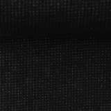 Doubleface Waffelstrick Drogon - schwarz