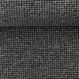 Doubleface Waffelstrick Drogon - schwarz