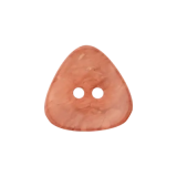 Polyesterknopf 18mm 2 Loch Dreieck marmoriert rosa