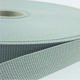 Taschengurtband 25mm hellgrau