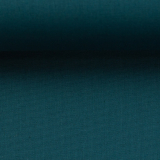 Heide Baumwolle Uni petrol