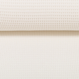 Nelson Waffelpiqué Uni naturweiß