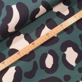 SWAFING • French Terry Sandra Leo Print Grün SWAFING • French Terry Sandra Leo Print Grün