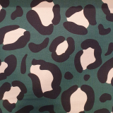 SWAFING • French Terry Sandra Leo Print Grün SWAFING • French Terry Sandra Leo Print Grün