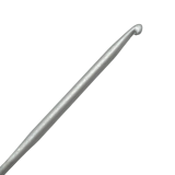 Addi Wollhäkelnadel 3.00, 15cm, perlgrau