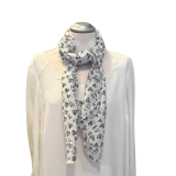 Sommertuch mit blauen Herzen