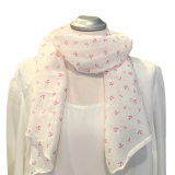 Sommertuch mit rosa Ankern