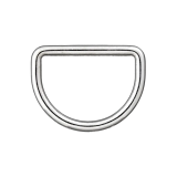 Halbrundringe 40mm silber Halbrundringe 40mm silber