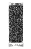 Sparkly Effektgarn - Gütermann creativ (Fb. 9941 - silber metallic) Sparkly Effektgarn - Gütermann creativ (Fb. 9941 - silber metallic)