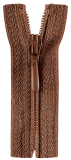 Reißverschluss braun (fb.932) 60cm - nicht teilbar