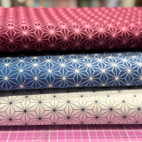 Baumwollstoff Kopenhagen - abstrakte Formen - weiß-anthrazit