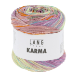 Lang Yarns - Karma - lila-türkis-limone (Fb. 06)