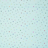 Tüll Hearts - bunte Herzen auf türkis