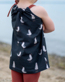 SWAFING • Baumwolljersey Aurich - Möven blaugrau