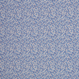 SWAFING • Baumwolle Lilly - Blüten weiß/blau