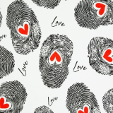 SWAFING • Baumwolljersey Summer - Fingerabdrücke SWAFING • Baumwolljersey Summer - Fingerabdrücke