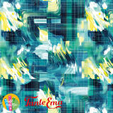 Baumwolljersey Shimmering Bloom - abstrakes Design Baumwolljersey Shimmering Bloom - abstrakes Design