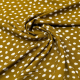 Yvonne Punkte Naturweiß Goldgelb(ocker)