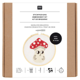 Stickpackung Gezählter Kreuzstich, Shroom kleiner Pilz