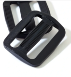 Leiterschnalle 30mm schwarz - Kunststoff