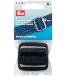 Leiterschnalle 40mm schwarz - Kunststoff