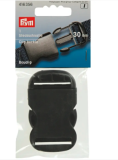 Steckschnalle 30mm schwarz - Kunststoff