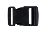 Steckschnalle 40mm schwarz - Kunststoff