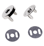 Magnetverschluß - silber - 19mm
