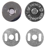 Magnetverschluß - silber - 19mm