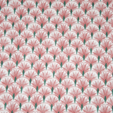 Emilie Baumwolle - Altrosa/Grün