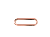 Oval-Ring 30mm rosegold (2 Stck. in SB-Karte)