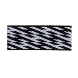 Gurtband Thunder Zig Zag 38mm schwarz-weiß Gurtband Thunder Zig Zag 38mm schwarz-weiß