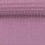 Nelson Waffelpiqué Uni Flieder