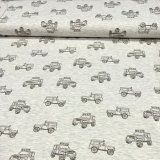 Jersey Melange - Autos - ecru