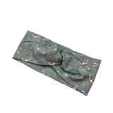 Knotenstirnband maritm in hellpetrol - Gr. 2